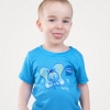 T-SHIRT BULLE ACTIFLY_GROS PLAN